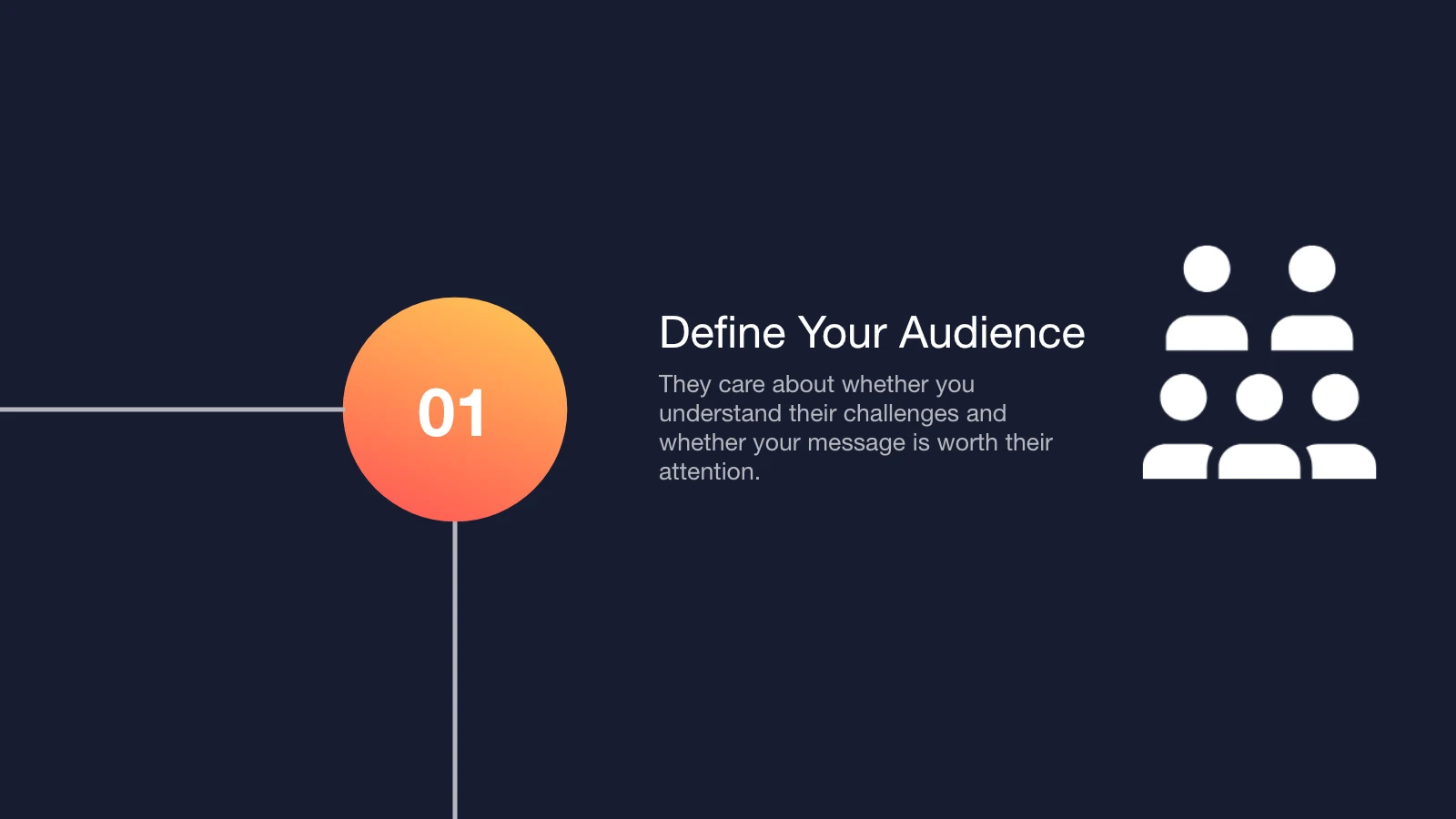 Slide 3: Define Your Audience