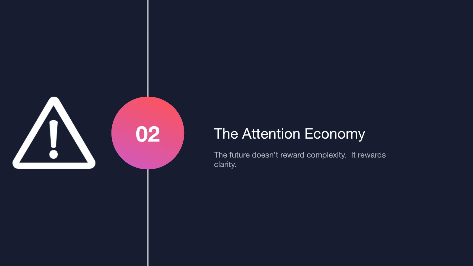 Slide 4: The Attention Economy